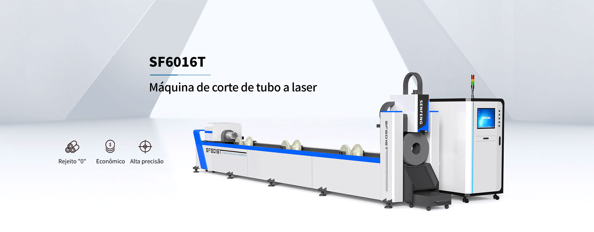 máquinas de corte a laser de tubos