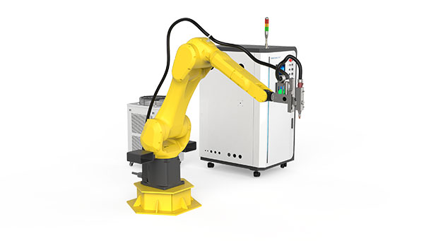 A máquina de corte a laser robô 3D