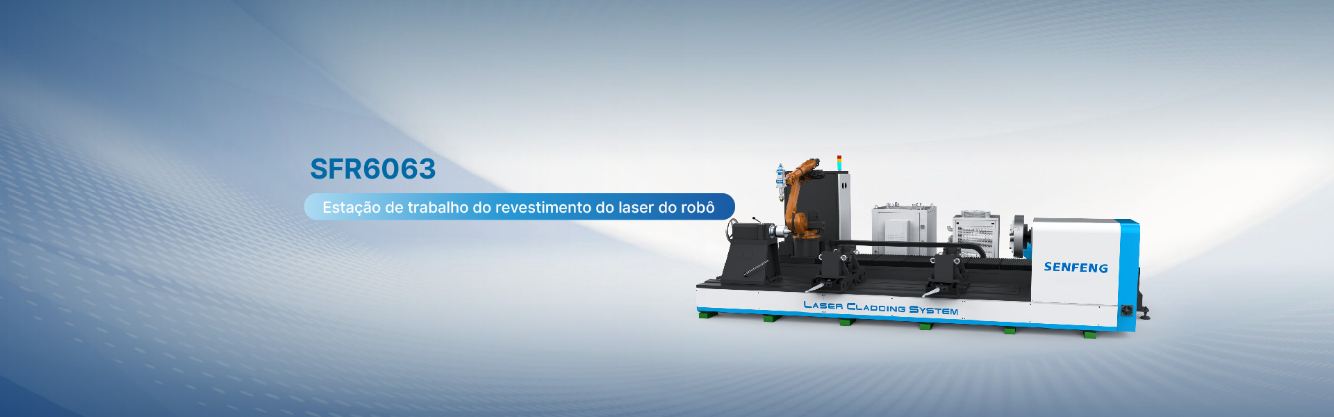 Máquina de revestimento a laser de robô