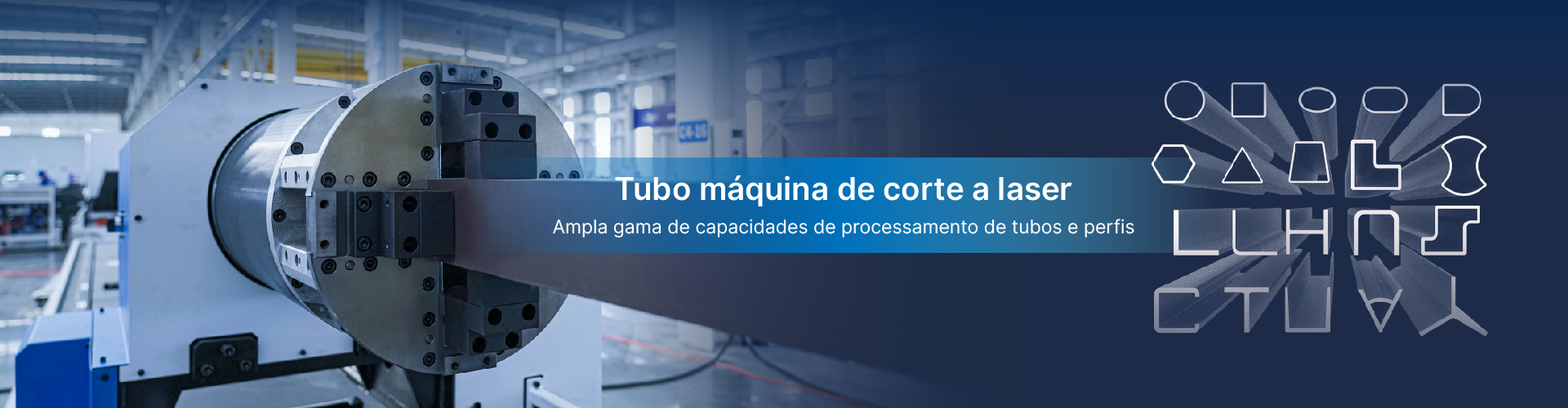 laser de corte tubo de metal