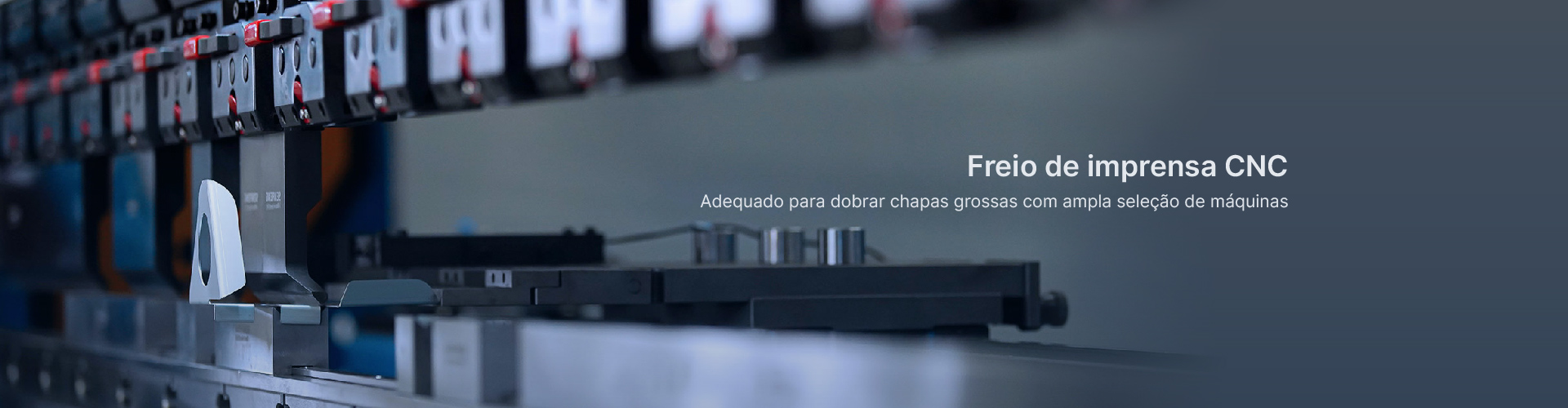 máquina de dobra de metal