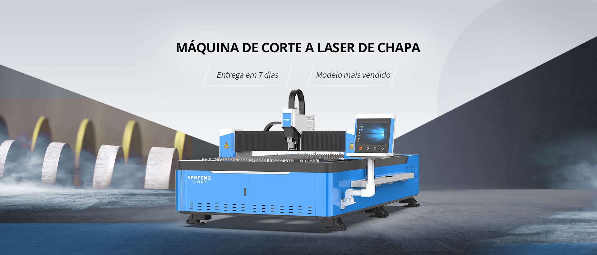 Máquina de corte a laser de chapa