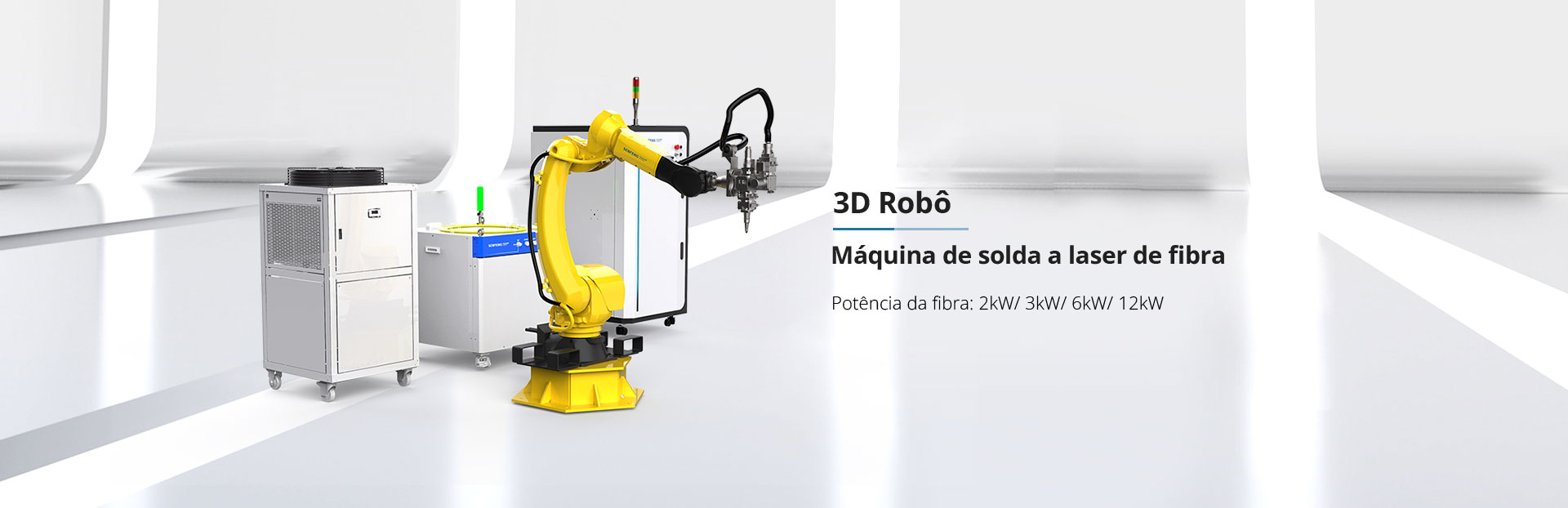 máquina de soldar a laser 3D Robot